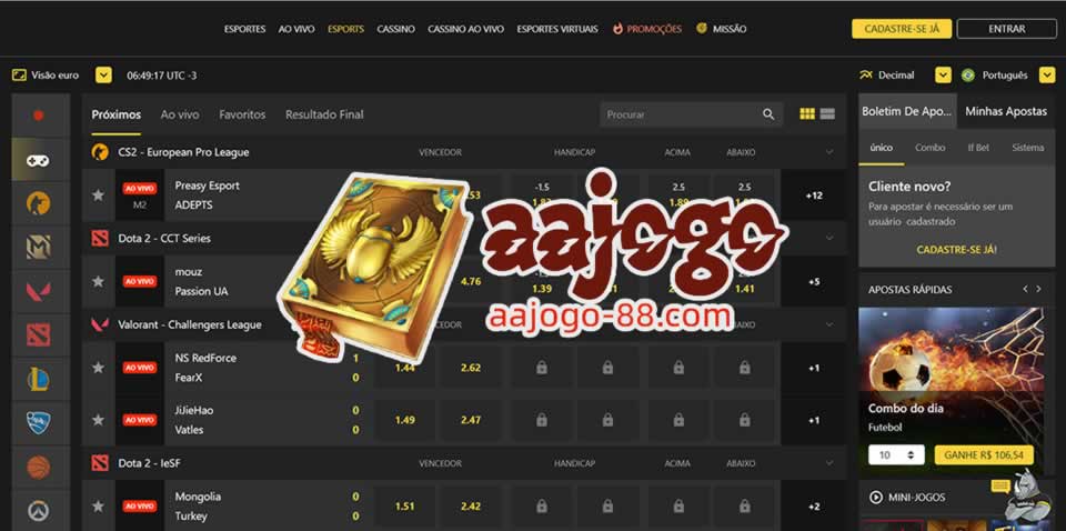 Casadeapostas.com login